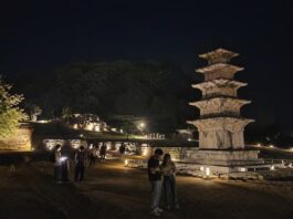 부여의 밤, 세계를 걷다… ‘2026 부여 국가유산 야행’에 외국인 시선 모였다 부여 정림사지 일원의 야경과 국가유산 관광 현장