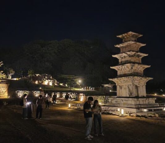 부여의 밤, 세계를 걷다… ‘2026 부여 국가유산 야행’에 외국인 시선 모였다 부여 정림사지 일원의 야경과 국가유산 관광 현장