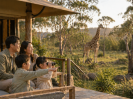 뉴사우스웨일즈 가족여행, 아이와 떠나는 호주 겨울 체험 여행 뉴사우스웨일즈 가족여행을 상징하는 야생동물 체험형 숙소와 자연 풍경