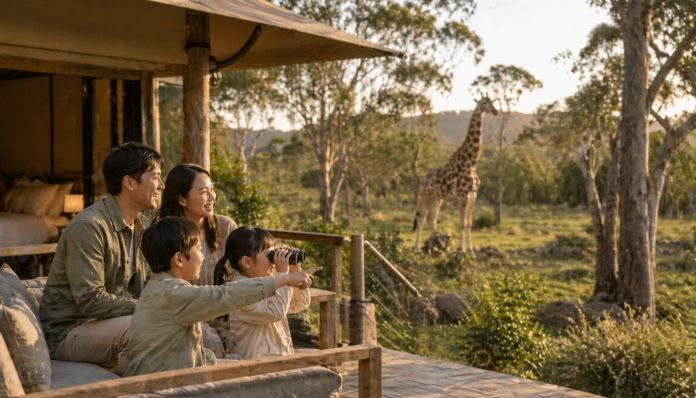 뉴사우스웨일즈 가족여행을 상징하는 야생동물 체험형 숙소와 자연 풍경