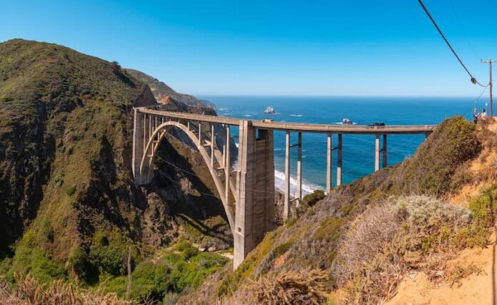 california-highway-1-bixby-creek-bridge 캘리포니아 1번 국도 빅스비 크릭 브릿지와 태평양 해안 절경