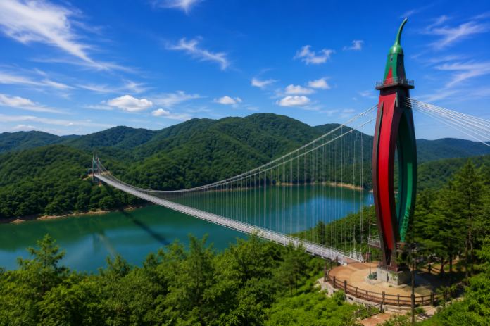 cheongyang-cheonjangho-suspension-bridge-main 청양 천장호 출렁다리와 칠갑산 호수 풍경