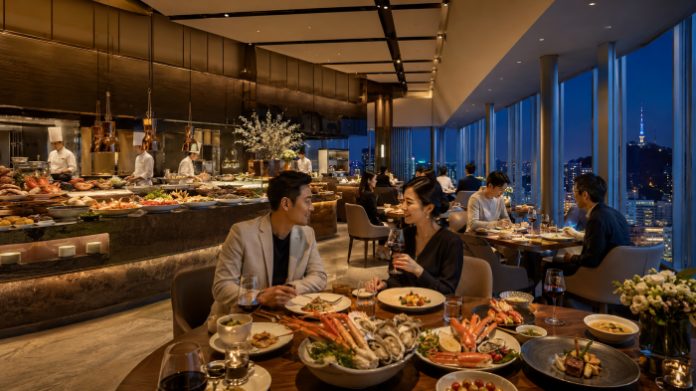grand-hyatt-seoul-terrace-kitchen-dinner-package 그랜드 하얏트 서울 더 테라스 키친 디너 앳 TTK 패키지와 남산 호텔 다이닝