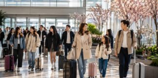 일본 골든위크 중국 노동절 방한객 22만명 한국 관광 회복세 지역으로 확산 일본 골든위크와 중국 노동절 연휴를 맞아 한국을 찾은 외국인 관광객들이 공항 입국장을 지나는 모습
