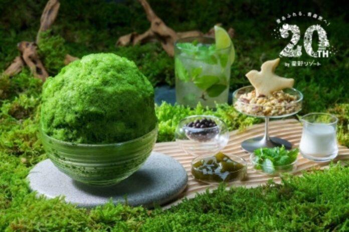 oirase-keiryu-moss-ball-shaved-ice 오이라세 계류 호텔의 여름 한정 이끼볼 빙수