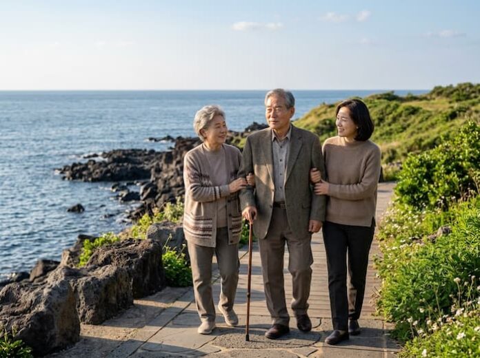 부모님 해외여행과 효도여행지를 소개하는 트립닷컴 제공 AI 생성 이미지