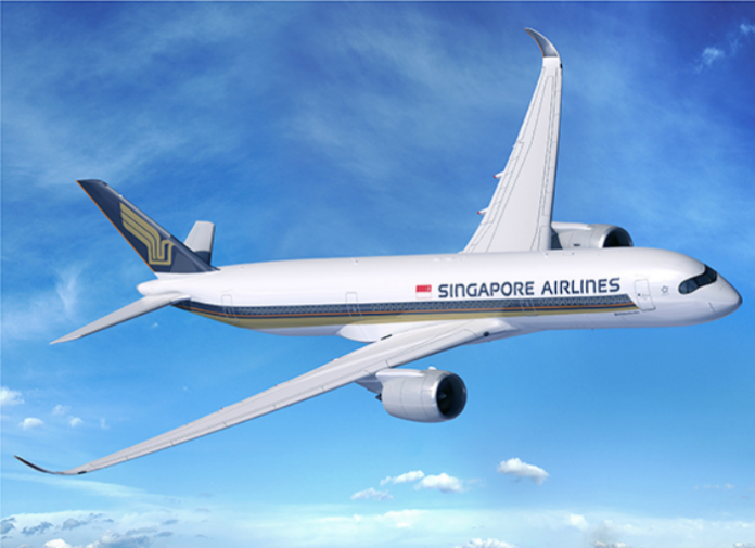싱가포르항공 A350-900 항공기 운항 이미지