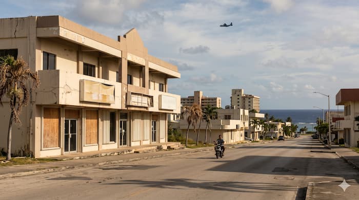 Tinian North Field airfield rehabilitation representing the island’s renewed role in U.S. Pacific military strategy