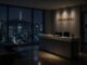 Where Are the Tourism Boards? Foreign Tourism Offices in Korea Face Questions Over Service, Transparency and Relevance Foreign tourism office in Korea with empty reception desk and Seoul skyline at night