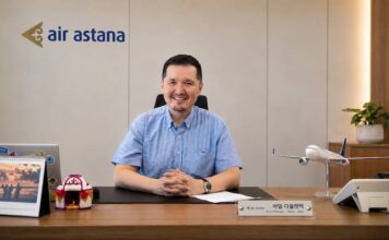 Adel Dauletbek Air Astana Senior Regional Manager Korea Japan