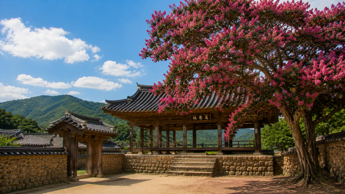 안동 하회마을과 병산서원을 잇는 여름 역사 여행 코스 풍경