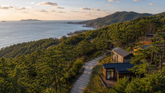 byeonsan_national_recreation_forest_oceanview_main 부안 국립변산자연휴양림 오션뷰 숙소와 서해 풍경