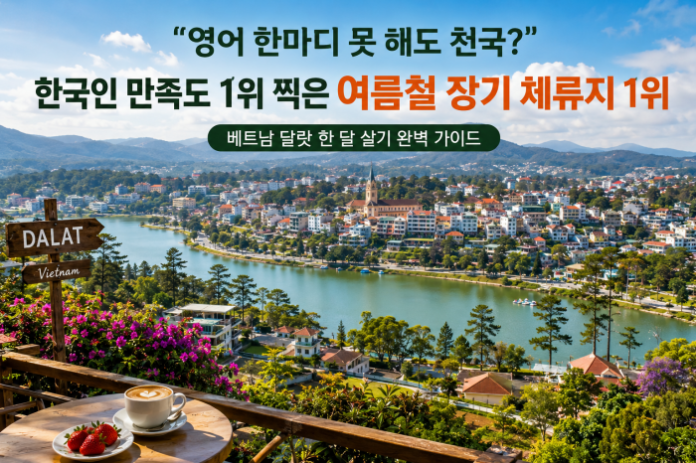dalat-vietnam-long-stay-summer-retreat 베트남 달랏 한 달 살기와 여름 장기 체류 고원 도시 여행