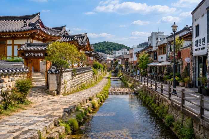 공주한옥마을과 제민천 원도심 산책길