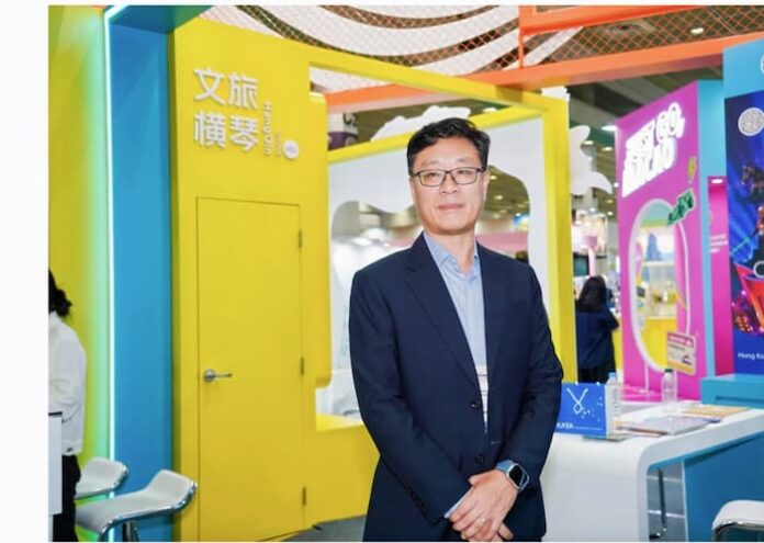 hengqin-sitf-2026-korea-market-interview 서울국제관광전 SITF 2026 헝친 전시부스 관계자 인터뷰 현장