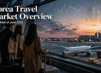 Korea Travel Market Overview|First Week of June 2026 Korea Travel Market Overview First Week of June 2026 with airport and market risk concept