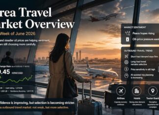Korea Travel Market Overview Second Week of June 2026 with Korean outbound travel market and exchange rate pressure