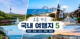 대전 포항 군산 제천 통영 1박 2일 국내 여행지 이미지