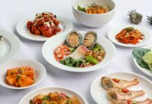 금호리조트 설악 화순 통영 제주 4개 리조트의 여름 지역 별미와 가족 휴가 이미지를 함께 보여주는 모습