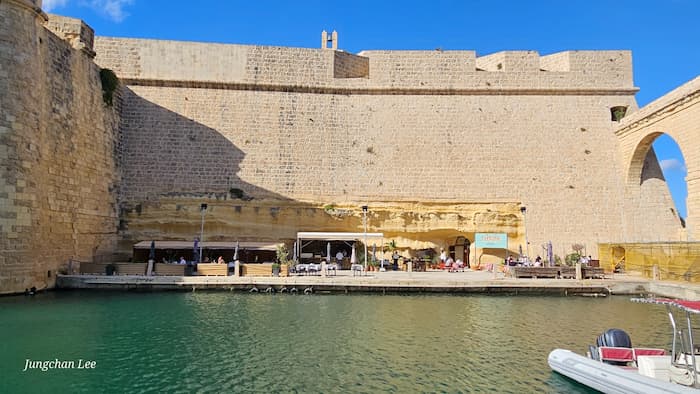 Grand Harbour and Vittoriosa marina in Malta