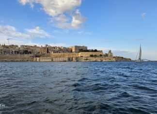 The Island Even Napoleon Could Not Hold, How Malta Embraced Its Many Histories Malta seaward fortifications and sailing boat in Grand Harbour