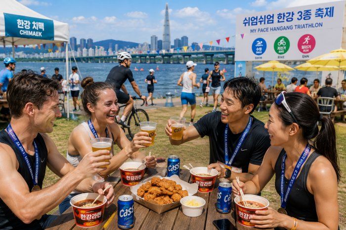 한강 라면과 치맥을 즐기는 서울 K-콘텐츠 웰니스 여행