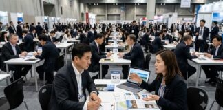 SITF 2026 B2B travel mart consultation area at Seoul International Travel Fair