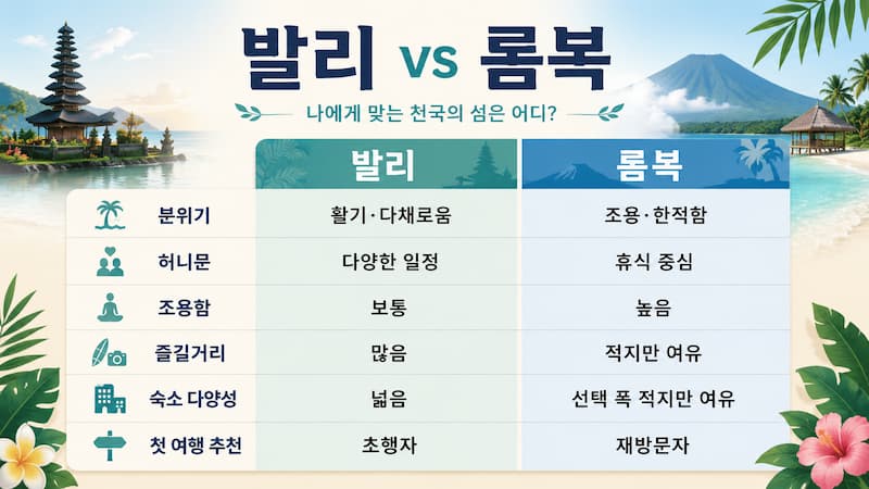바다와 인피니티풀이 보이는 활기찬 발리형 비치 리조트와 여행객