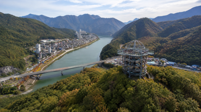 danyang-mancheonha-skywalk-namhangang-panorama 단양 만천하스카이워크와 남한강·단양 시내 전경