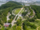 구미 다온숲 전경과 도심 속 수국정원