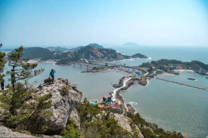 군산 고군산군도와 선유도 해상 드라이브 전경