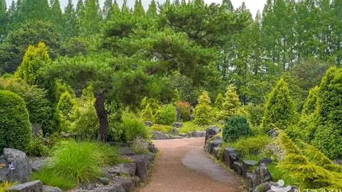 진주 경상남도수목원 전문수목원 주제정원 산책로
