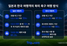 북미 글로벌 축구 대회 개최 도시를 찾은 한국 여행객