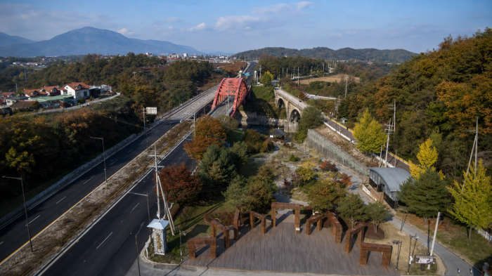 철원 승일교와 한탄대교, 승일공원 전경