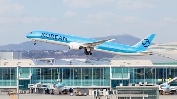 대한항공 보잉 787-10 항공기와 대한항공 아시아나 합병