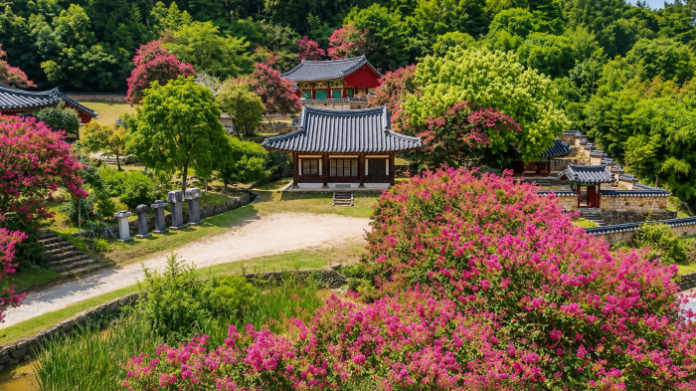 damyang-jukrimjae-memorial-steles-04 담양 죽림재 전각 앞에 세워진 비석군