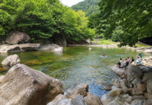 하동 세이암계곡, 화개장터 지나 지리산 깊숙이 만나는 맑은 물놀이 계곡 하동 세이암계곡 숲과 바위 사이 맑은 물놀이 구간