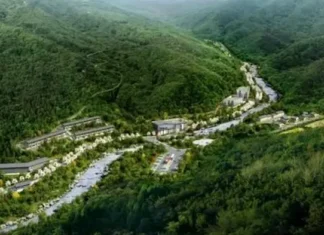 국립진안고원산림치유원, 해발 650m 숲에서 4만4천 원에 머무는 치유 여행 덕태산과 선각산 사이 백운동계곡에 조성된 국립진안고원산림치유원 전경