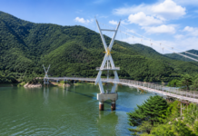 영천 보현산댐 출렁다리 530m 하늘길, 운영시간·주차·야간풍경 총정리 보현산댐 수면 위로 길게 이어진 영천 보현산댐 출렁다리 전경