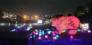 공주 국가유산야행 6일까지…1926년 지도 따라 100년 전 왕도심 걷는다 공주 왕도심에서 열린 공주 국가유산야행 야간 현장