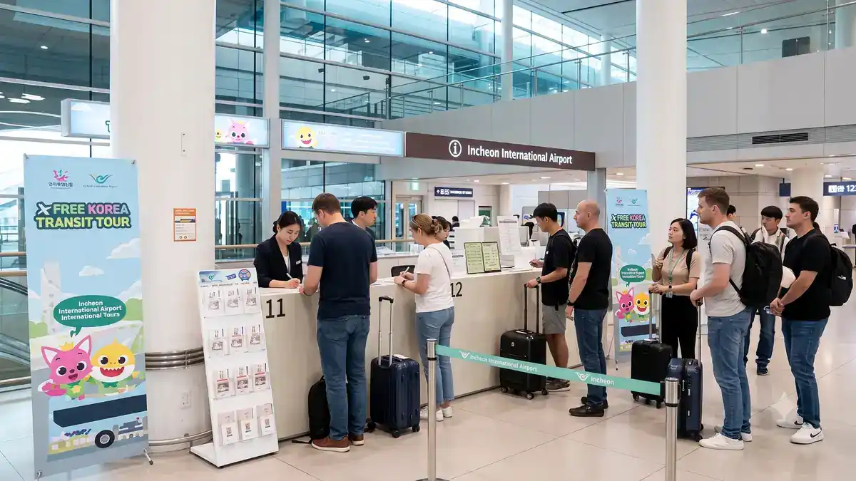 인천공항 환승투어 경복궁 코스에 포함된 서울 인사동