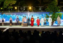 “사도세자 융릉서 뮤지컬 본다”… 12개 조선왕릉축전, 오늘 15일 티켓 오픈 2025 세계유산 조선왕릉축전 야외 무대에서 공연이 펼쳐지는 모습
