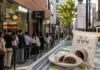 성수에서 줄 서던 찹쌀떡, 편의점 가자 하루 10만개…외국인이 키운 K-디저트 성수동 거리와 찹쌀떡 디저트를 함께 표현한 이미지