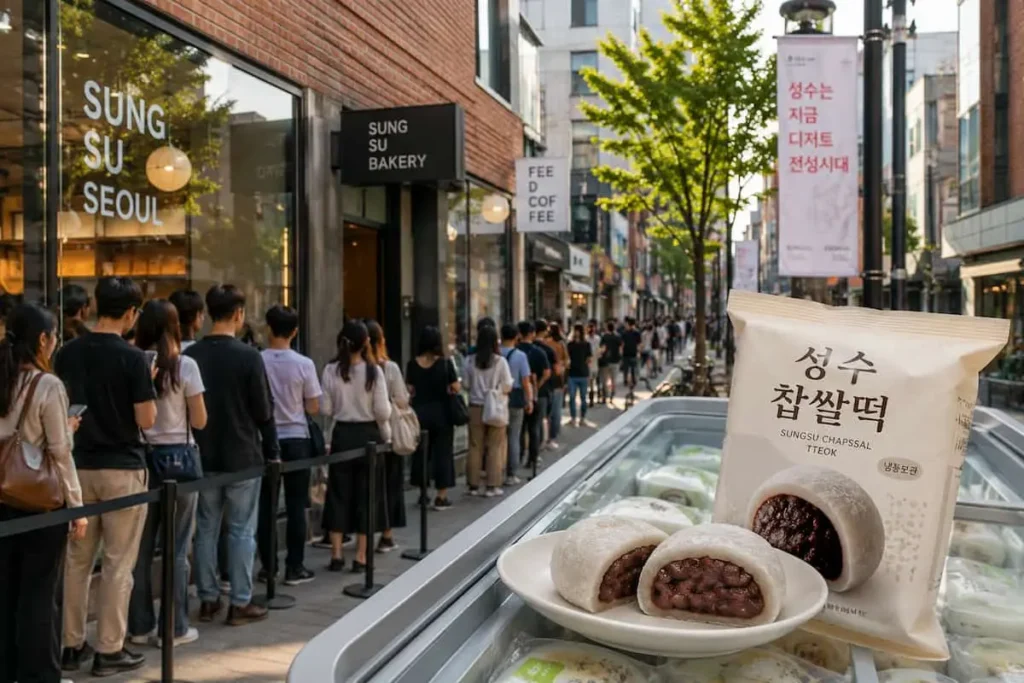 성수에서 줄 서던 찹쌀떡, 편의점 가자 하루 10만개…외국인이 키운 K-디저트