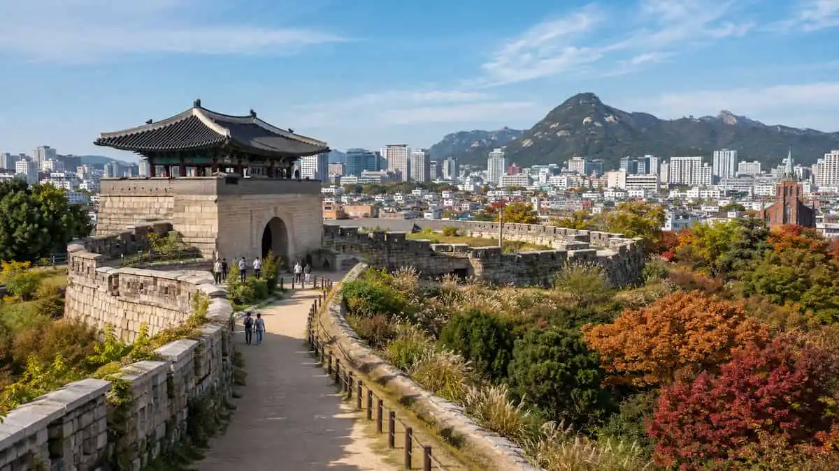 서울 한양도성 낙산구간 성곽길