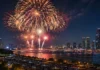 서울세계불꽃축제 2026, 불꽃은 무료인데 ‘명당’은 600만원…100만 인파가 만든 관람경제 한강과 서울 도심 위로 불꽃이 펼쳐지는 서울 불꽃축제 이미지