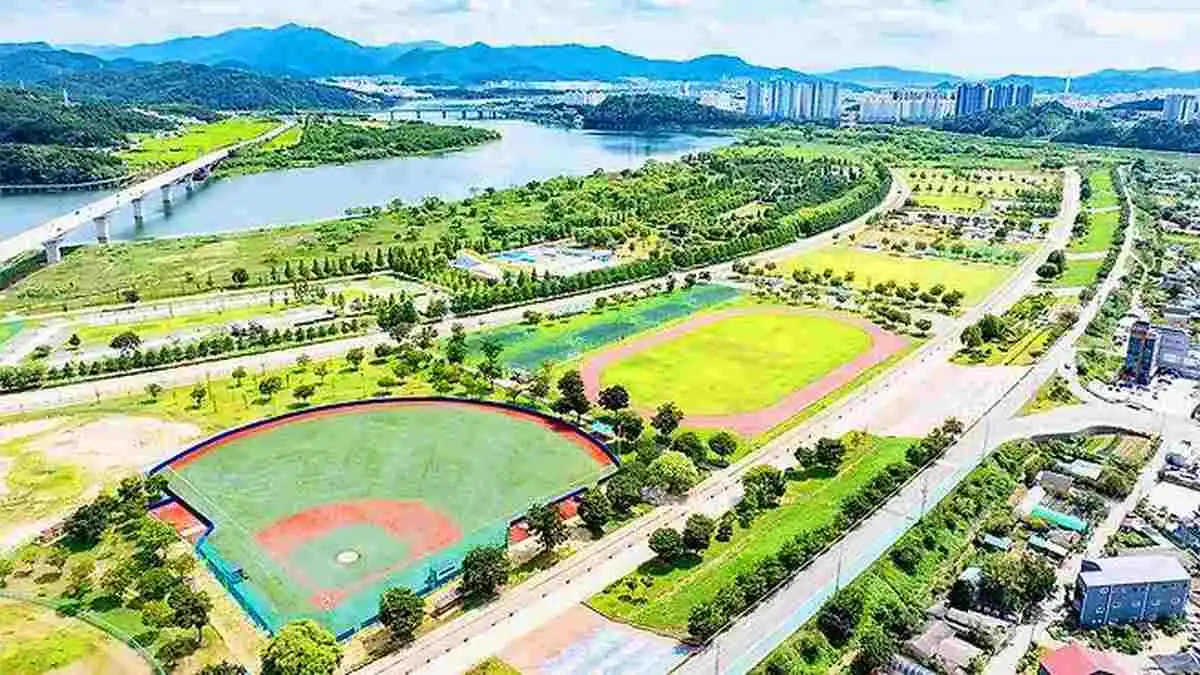 구미 낙동강체육공원 축구장 야구장 관리시설
